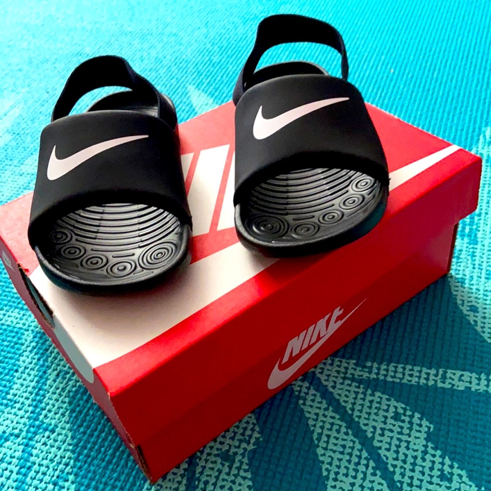 Unisex toddler sling back sandals